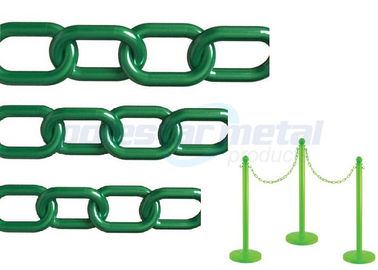 Ανακυκλώσιμη ζωηρόχρωμη πλαστική αλυσίδα συνδέσεων/πράσινη πλαστική αλυσίδα για τον κήπο