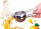 Φορητά Squeezer λεμονιών εργαλεία κουζινών ανοξείδωτου, Τύπος Juicer ασβέστη κύκλων 74mm