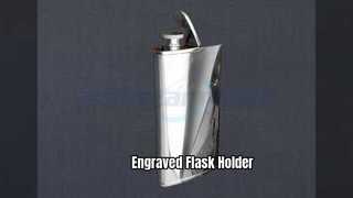 Προσαρμοσμένο δώρο θήκης φιάλης με χαραγμένο